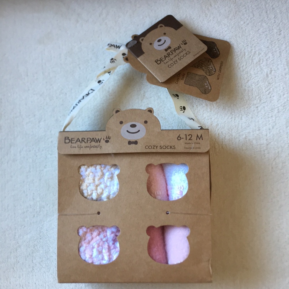 Brand new Bearpaw infant socks